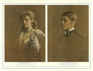 Princesse Mary et le Prince de Galles